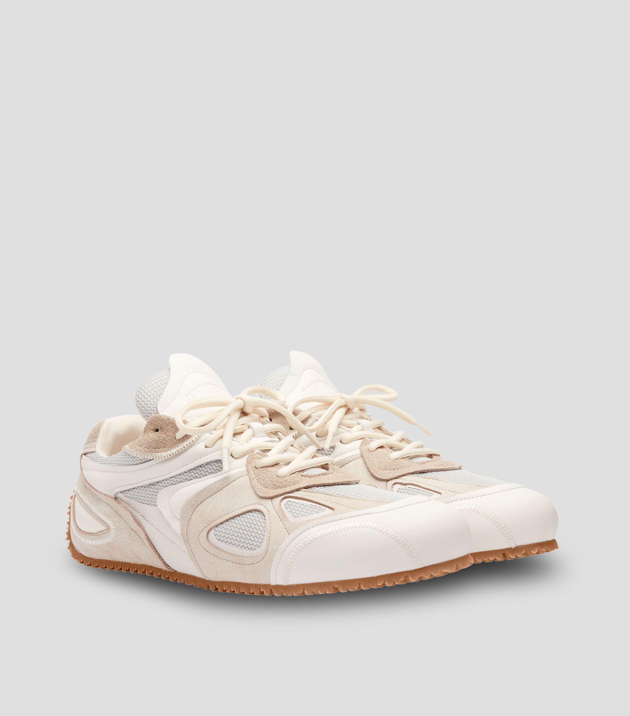 Tenis casual en piel Hombre